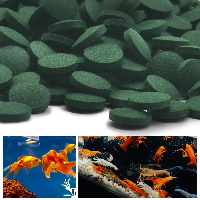 Spirulina Tablet Organic - 100-500 قطعة أقراص سبيرولينا عالية النقاء