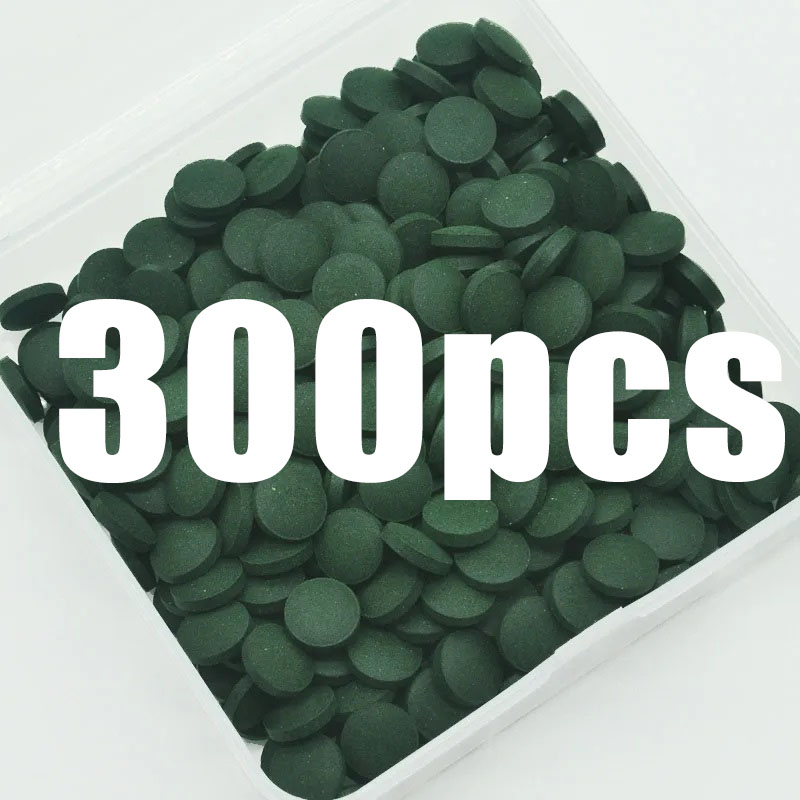 Spirulina Tablet Organic - 50-300 قطعة أقراص سبيرولينا عالية النقاء