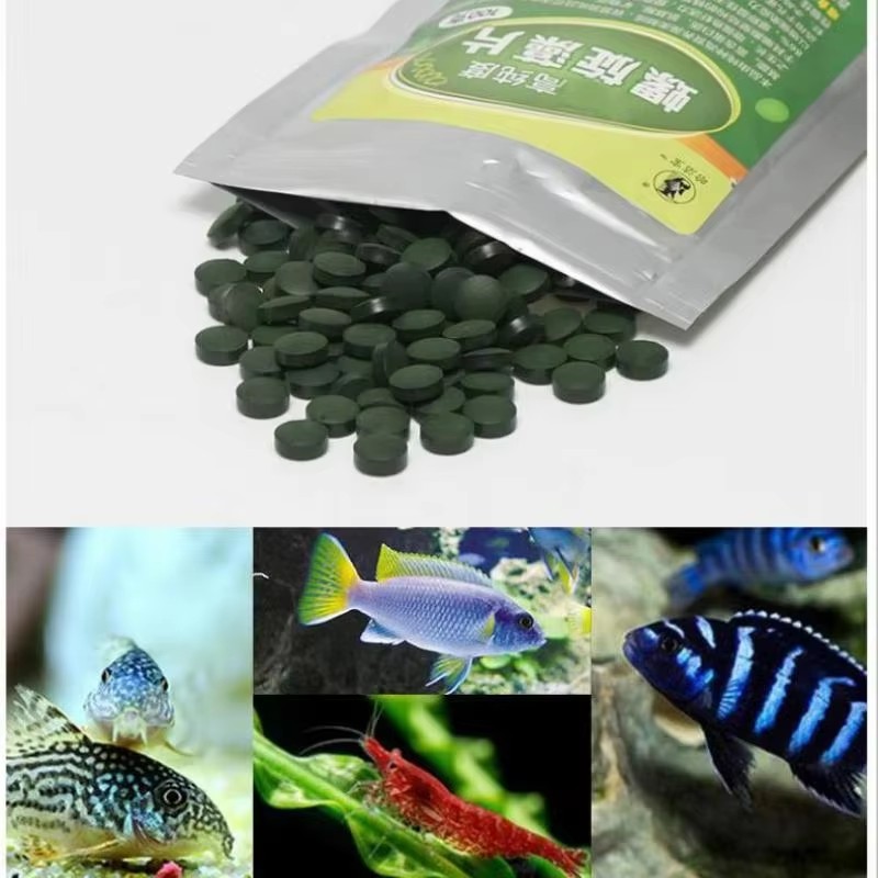 Spirulina Tablet Organic - 100/200/300/500 قطعة أقراص سبيرولينا عالية النقاء