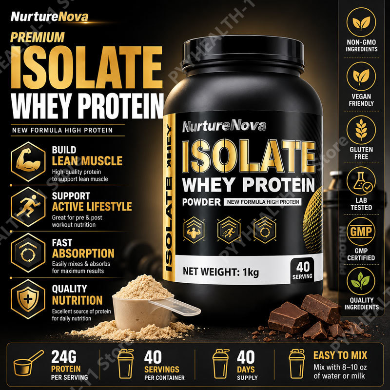 Fitness Nutrition Whey - مسحوق بروتين مصل اللبن المعزول منخفض
