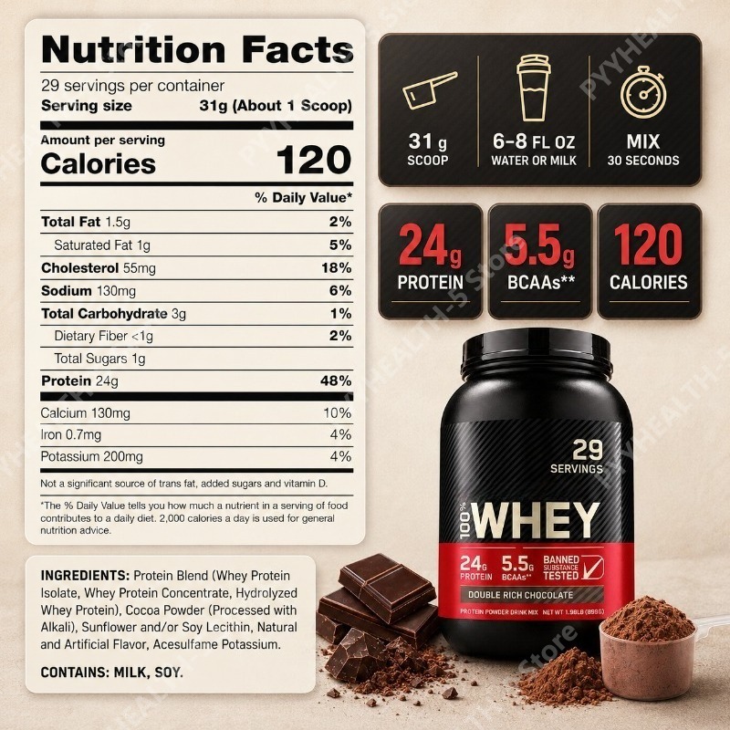 مسحوق بروتين مصل اللبن بنكهة ا - مراجعة Fitness Nutrition Whey وسعره