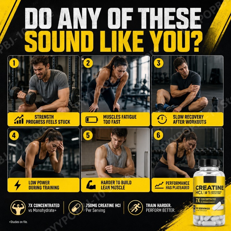 كرياتين هيدروكلوريد 750 ملغ، 9 - مراجعة The Nutrition Fitness وسعره