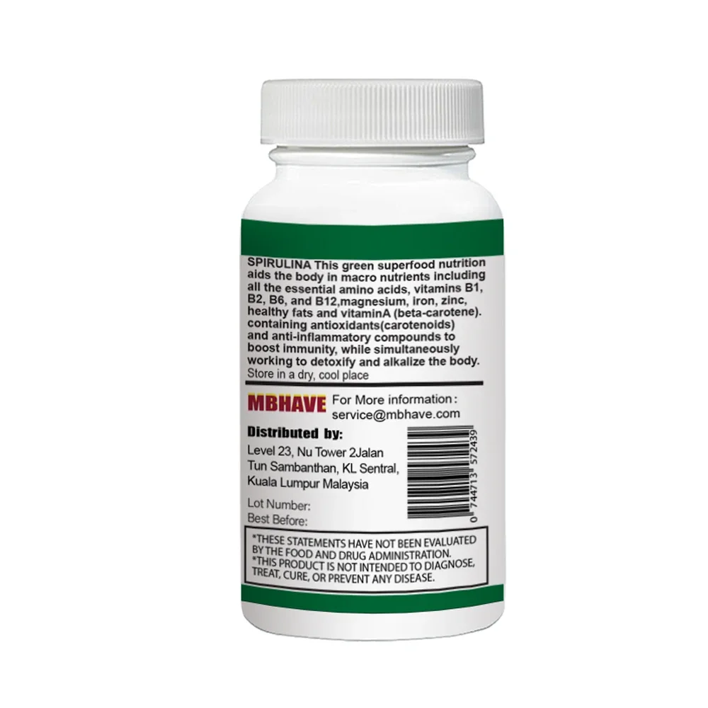 صفقة كبيرة شحن مجاني التلوث ال - مراجعة Spirulina Tablet Organic وسعره