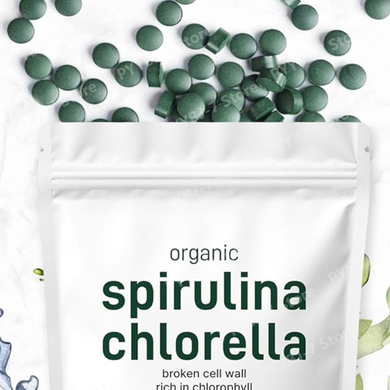 أقراص سبيرولينا وكلوريلا عضوية - مراجعة Spirulina Tablet Organic وسعره