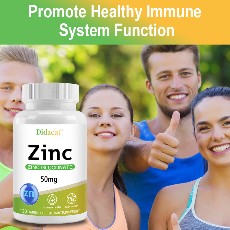 كبسولات جلوكونات الزنك 50 ملغ، - مراجعة Zinc Supplement 50Mg وسعره