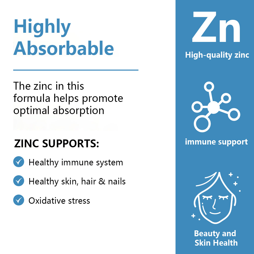 كبسولات مكملات الزنك 50 ملغ -  - مراجعة Zinc Supplement 50Mg وسعره